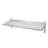 Stainless Steel Wall Shelf on Brackets - L 1200 x D 400 mm - Dynasteel