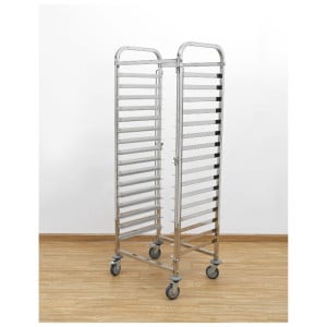 Stainless steel 16-level pastry ladder Dynasteel - Optimized storage for professional kitchen