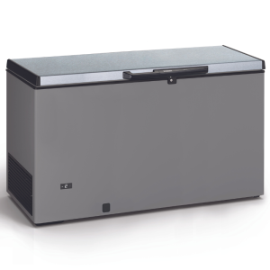 Chest Freezer Stainless Steel Finish and Stainless Steel Lid - 430 L