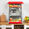 Professionell Popcornmaskin 1400 W — Rostfri skål