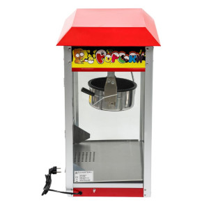 Professional Popcorn Machine 1400 W — Stainless Steel Kettle