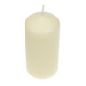 Tall Ivory Cylinder Candles 120mm - Pack of 12 Bolsius