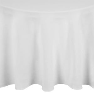 Pyöreä valkoinen nappe Mitre Essentials 2300mm - Eleganssia ja laatua