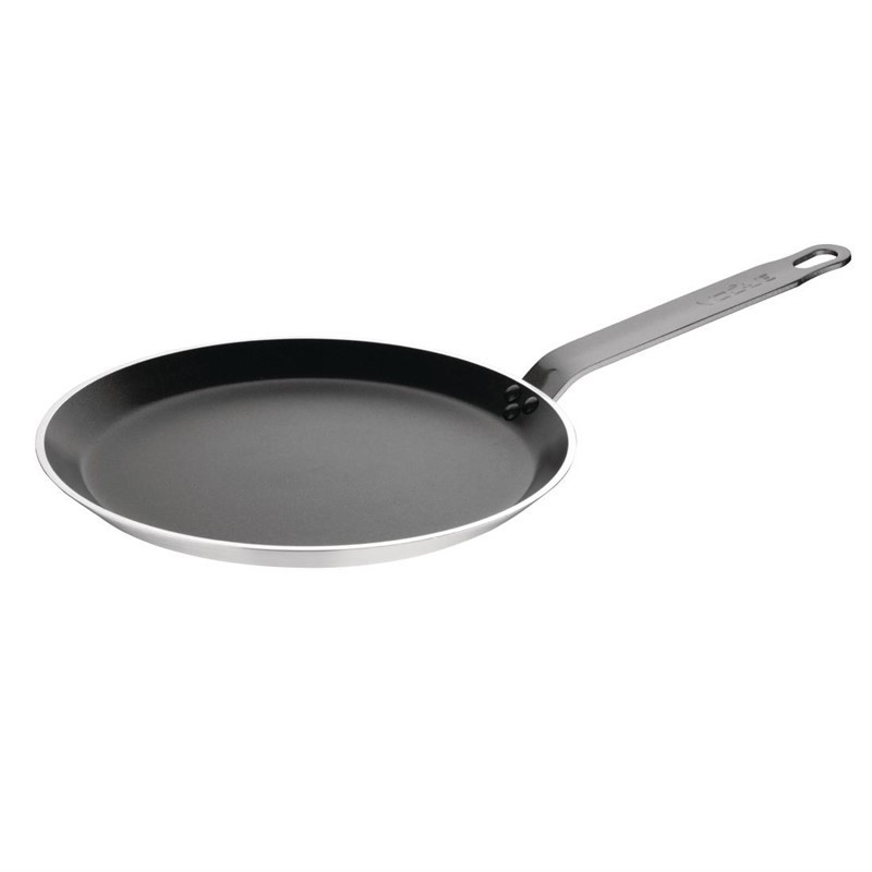 Crêpière antiadhésive induction Vogue - Aluminium Ø 260 mm, Téflon Platinum Plus