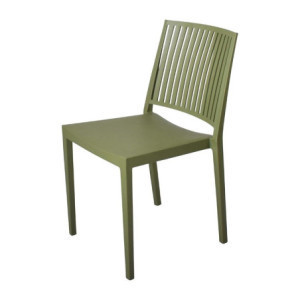 Staplingsbara stolar i PP Baltimore Olivgrön - Bekväm och UV-resistent