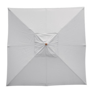 Parasol Carré Gris Bolero 2,5m : Protection Professionnelle