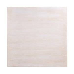 Esiporattu neliönmuotoinen pöytälevy Vintage valkoinen 700 mm Bolero - Korkealaatuinen pajupuu
