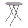 Round folding high table 85cm design and sturdy