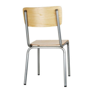 Galvanoitu puinen tuoli - 4 kpl Bolero