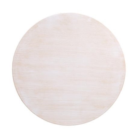 Plateau de Table Rond Blanc Vintage 600 mm Bolero DY729