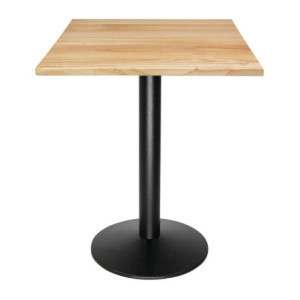 Square Natural Wood Table Top Bolero 700mm DY737