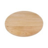 Plateau de Table Rond Bois Naturel 600 mm Bolero DY738 - Essentiel Cuisine professionnelle