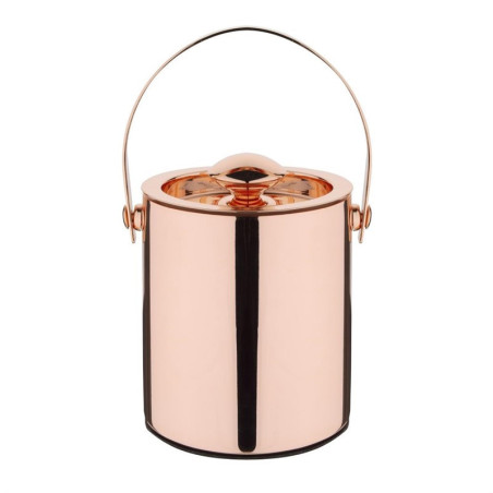 Double Wall Copper 1 L Olympia Ice Bucket: Optimal Conservation