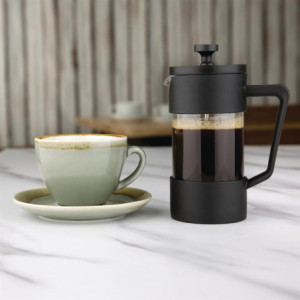 Cafetière à Piston Noire 3 Tasses Olympia - Préparez un café savoureux