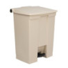 Beige Poljinroskis 68 L Rubbermaid Step-On: Laatu ja Käytännöllisyys