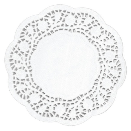 Pyöreät paperiset lautasliinat 165 mm, 250 kpl - Olympia-merkki