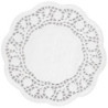 Pyöreät paperiset lautasliinat 240 mm, 250 kpl Olympia - Eleganssia ja käytännöllisyyttä