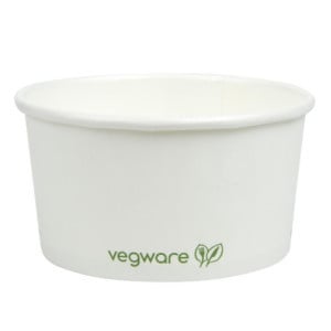 Bägare för soppa/glass, 170 ml, komposterbara - Förpackning med 1000 stycken Vegware