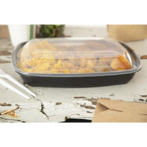 Rectangular Food Trays 135 ml - Pack of 150 - Practical and resistant