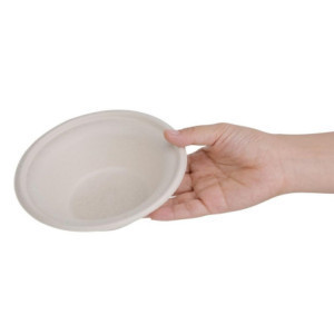 Bols Ronds Compostables Bagasse Naturel 950ml - Lot de 50 - Éco-responsable & Élégant