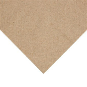 Recycled 2-Ply Snacking Napkins 330 mm Kraft - Pack of 2000