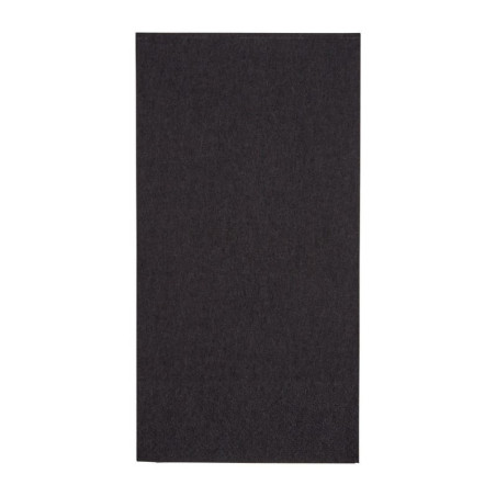 Dinner Napkins 2 Ply 1/8 Black 400mm - Pack of 2000 | Premium Paper Quality