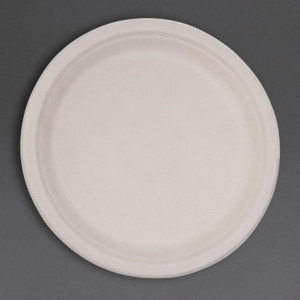 Compostable Oval Bagasse Plates 316mm - Pack of 50, Fast Delivery, High Quality