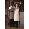 Gray Cotton Bib Apron Southside - Professional Kitchen