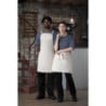 Gray Cotton Bib Apron Southside - Professional Kitchen