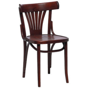 Bentwood Bistro Chairs Walnut - Comfort & Style