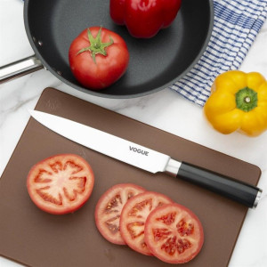 Vogue Rostfritt Stål Skärkniv 200mm: Professionell Precision