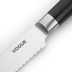 Brödkniv i rostfritt stål 200mm Bistro Vogue: Precis och bekväm skärning