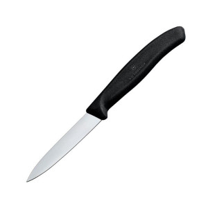 Toimistoveitsi, terävä, musta, 8 cm - Victorinox: Ammattilaatua ja poikkeuksellista tarkkuutta.