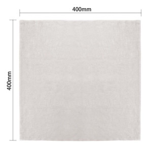 Serviettes en Lin Écrues 400 x 400 mm - Lot de 12 Olympia : Élégance et Qualité