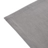 Linneservetter i grått 400 x 400 mm - 12-pack - Olympia