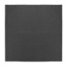 Servetter i svart linne 400x400mm - 12-pack: Elegans och kvalitet från Olympia