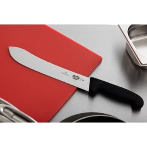 Couteau de Boucher 255 mm Victorinox: Lame Ultra-Tranchante en Acier Inoxydable