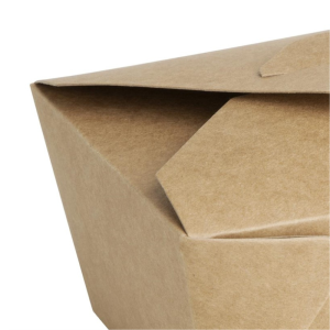 Boîtes Alimentaires en Carton Compostables 1200 ml - Lot de 200 | Écologiques & Pratiques