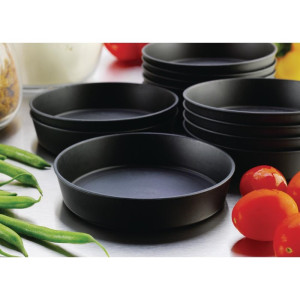 Lot de 12 Moules à Quiche Exoglass Matfer Bourgeat - Ø 100 mm