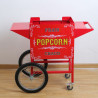 Chariot Maskin för Popcorn Dynasteel - Röd: Robust, Praktisk & Design