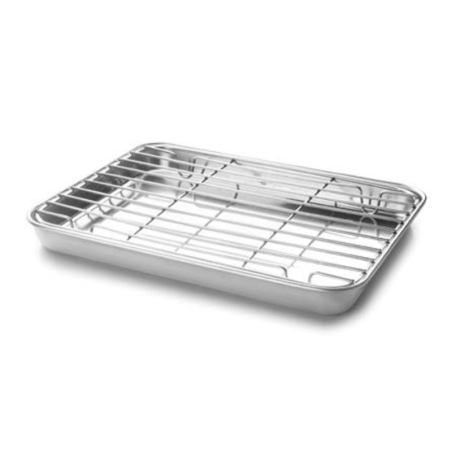 Uunivuoka ritilällä 235x155 mm Lacor - Täydellinen ja monipuolinen paisto