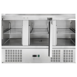 Saladette Compact - 3 Dörrar med Taklucka - Dynasteel