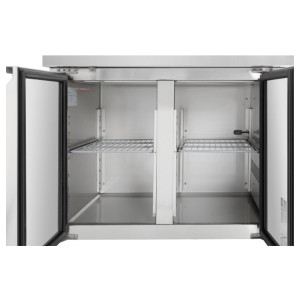 Refrigerated Table 2 Doors GN1/1 - Depth 700 - Dynasteel