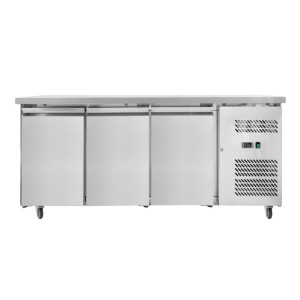 Refrigerated Table GN1/1 - Dynasteel | Depth 700 | 3 Doors