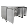 3-Door Refrigerated Table GN1/1 - Depth 700 - Dynasteel