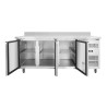 Table Réfrigérée 3 Portes GN1/1 - Djup 700 med Bakkant - Dynasteel