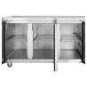 Table Réfrigérée 3 Portes GN1/1 - Djup 700 med Bakkant - Dynasteel