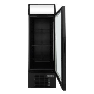 Refrigerated Beverage Display Case - 300L Dynasteel: showcase your drinks in style