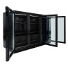 Refrigerated Back Bar Skinplate - 3 Glass Doors Dynasteel: quality and advanced features for professionals.