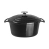 Vogue Cast Iron Casserole Set and Roasting Dish: Professional Quality, Gourmet Cooking